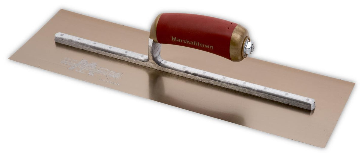 Marshalltown Golden Stainless Steel PermaShape® Finishing Trowel