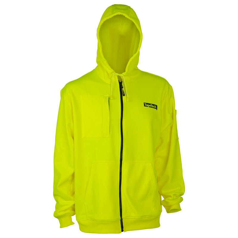 TapeTech High Visibility Hooded Sweatshirt