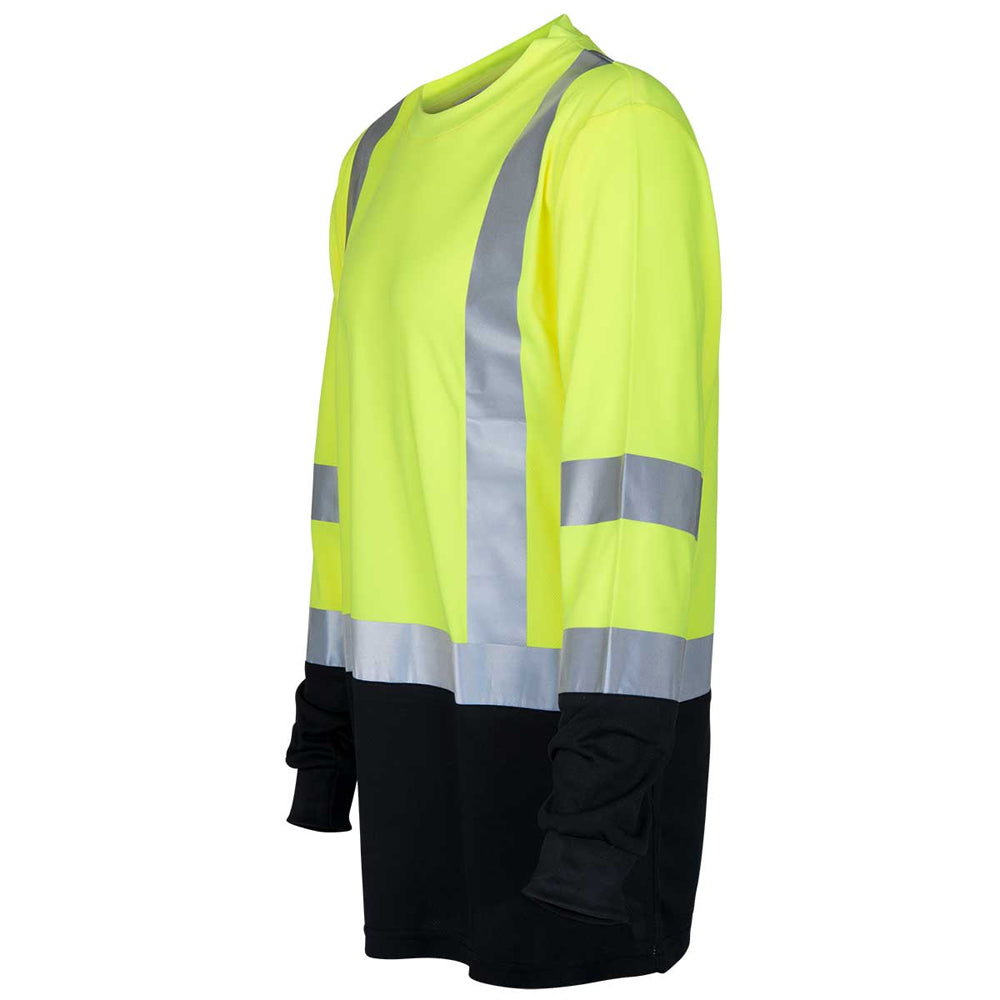 TapeTech High Visibility Long Sleeve Safety Shirt