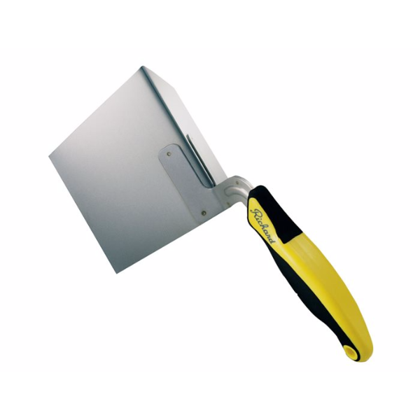 Richard Ergo-Grip Drywall Outside Corner Tool - 4” Flexible Stainless Steel Blade
