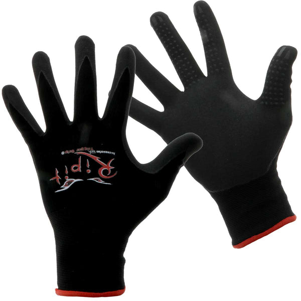Rip-It Drywall Gloves With Trigger Grip - Black