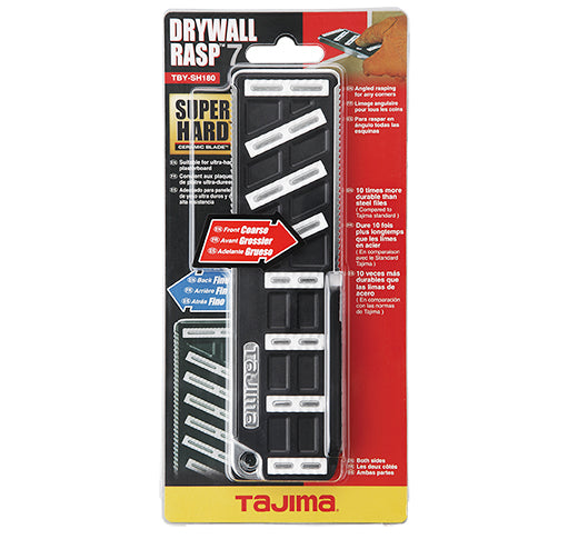 Tajima Drywall Rasp Super Hard Ceramic Blade