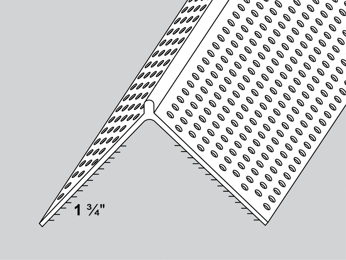 Trim-Tex Mud Set Perle d'angle rigide Jumbo à profil bas