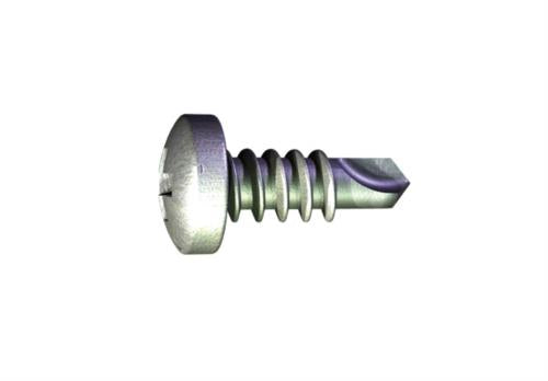 Grabber Pan Head Framing Screws - Drill Point - Clear Zinc