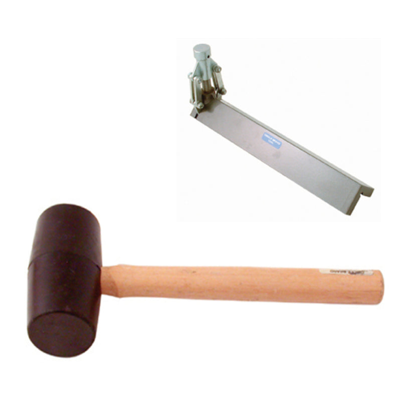 Circle Brand Cornerbead Clincher Tool with Rubber Mallet