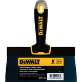 Couteau de finition en acier bleu DeWalt - Manche souple