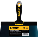 Couteau de finition en acier bleu DeWalt - Manche souple