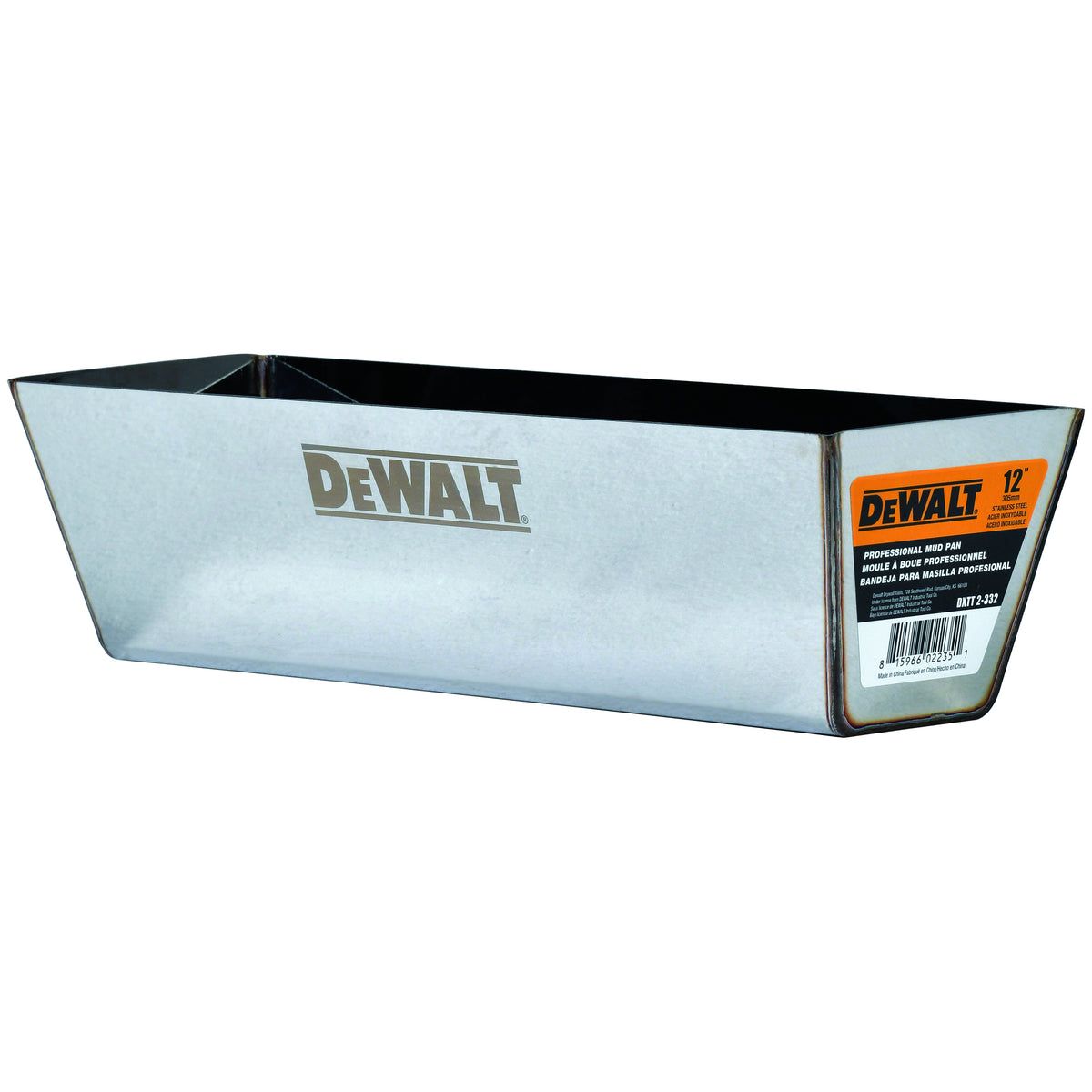 DeWalt Stainless Steel Mud Pan – CSR Building Supplies