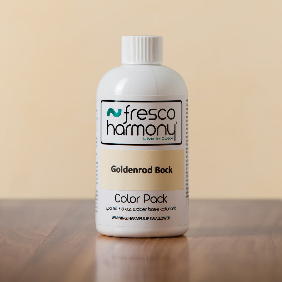 Fresco Harmony Goldenrod Bock Colour Formula - 8oz – CSR Building Supplies