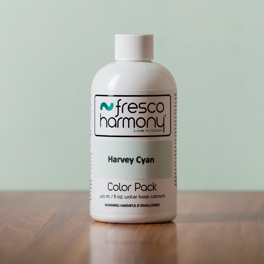 Fórmula de color cian Fresco Harmony Harvey - 8 oz