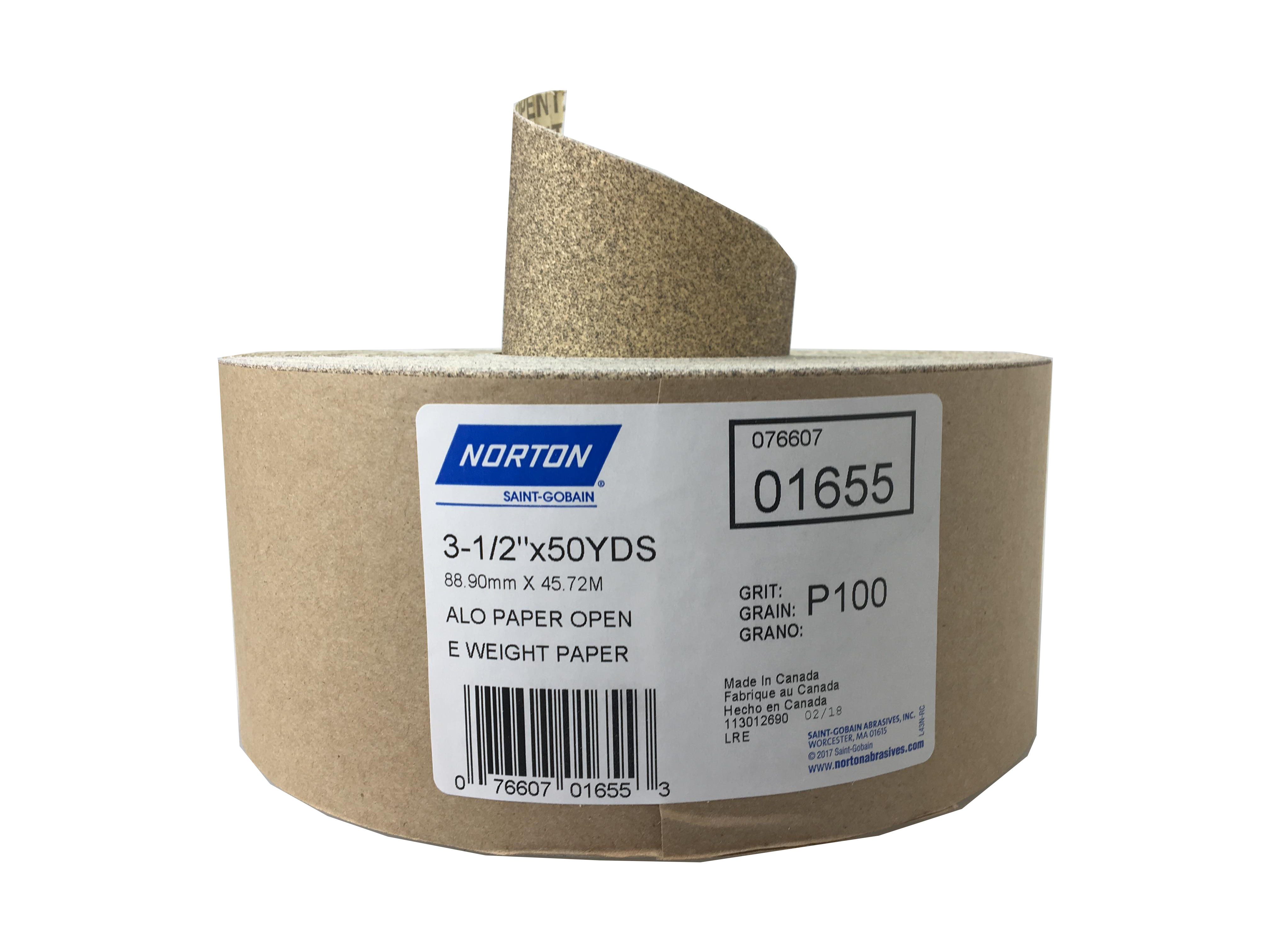 Norton 3-1/2″ x 50 Yard WallSand Papel de lija