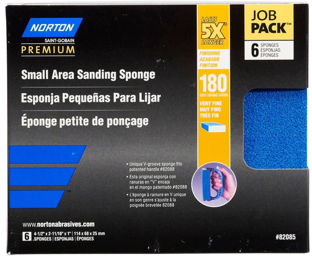 Norton ProSand 5x Small Area Sanding Sponge