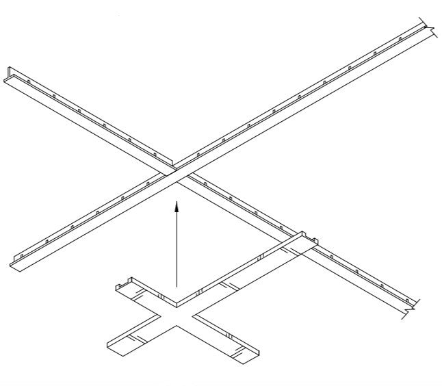 Outil d'équerrage Speedy Square pour barre en T